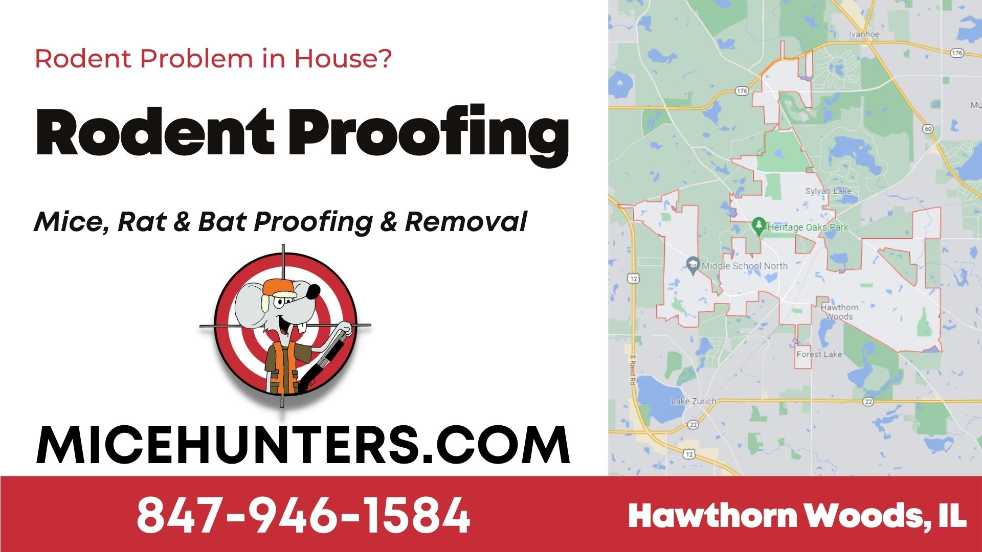 Hawthorn Woods Rodent and Mice Proofing Exterminator