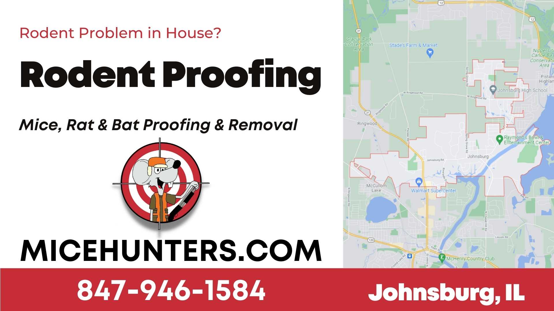 Johnsburg Rodent and Mice Proofing Exterminator