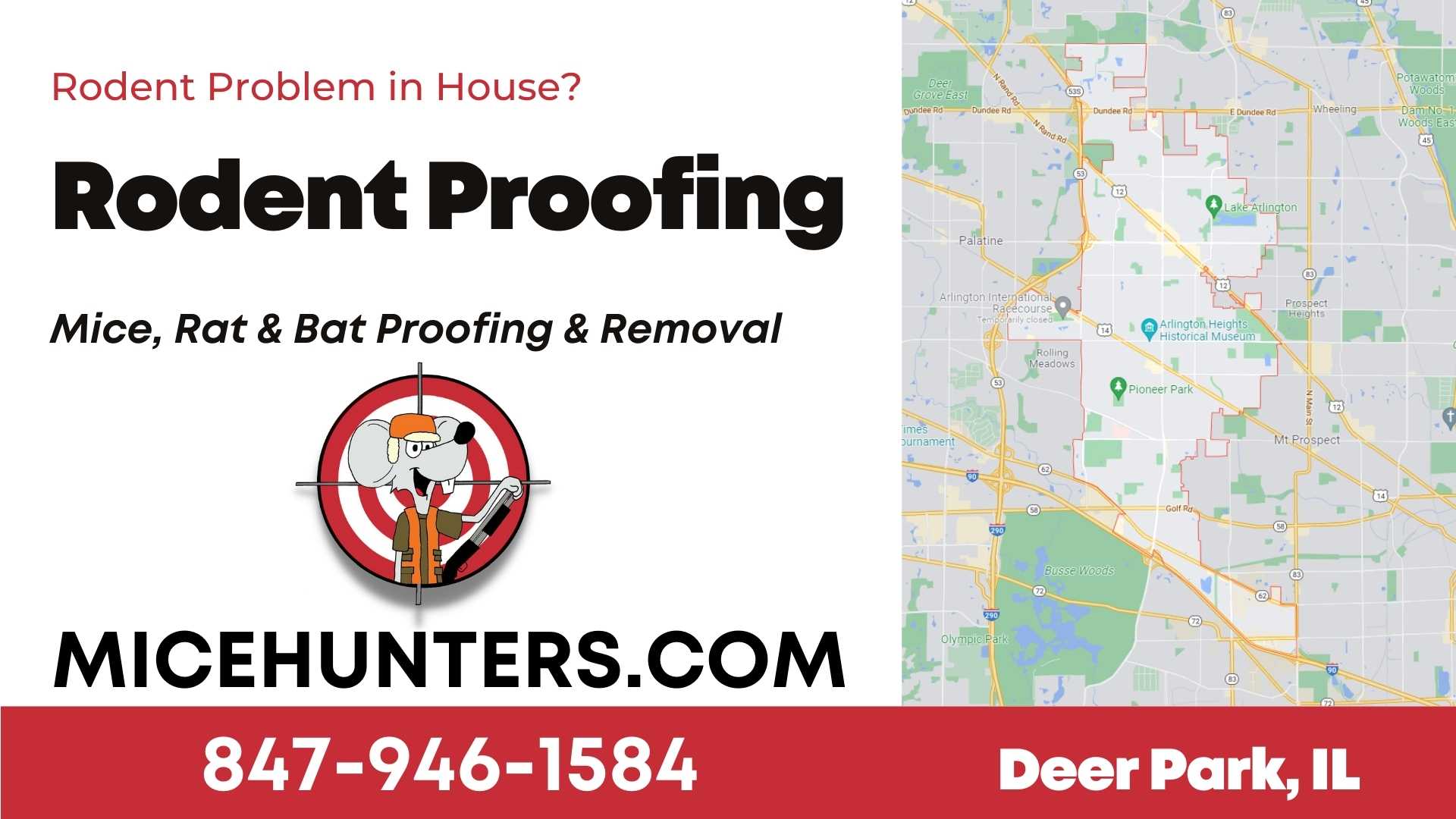 Deer Park Rodent and Mice Proofing Exterminator near me
